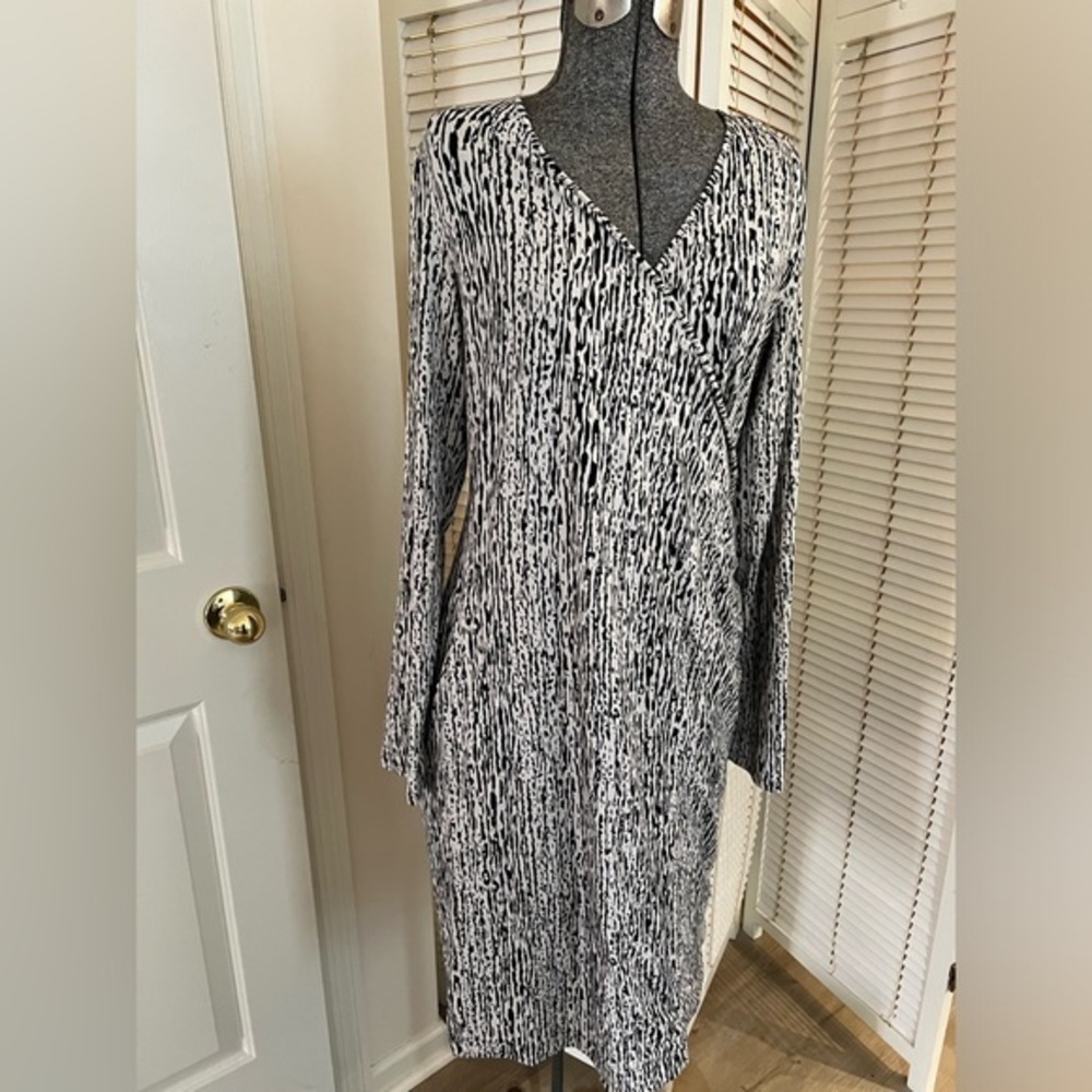 Banana Republic Faux wrap Dress, size Large